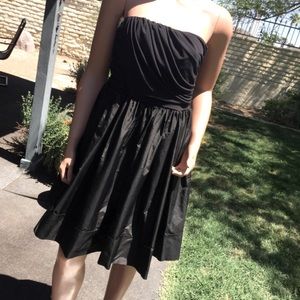 Julian Chang Kina Strapless Little Black Dress 🖤